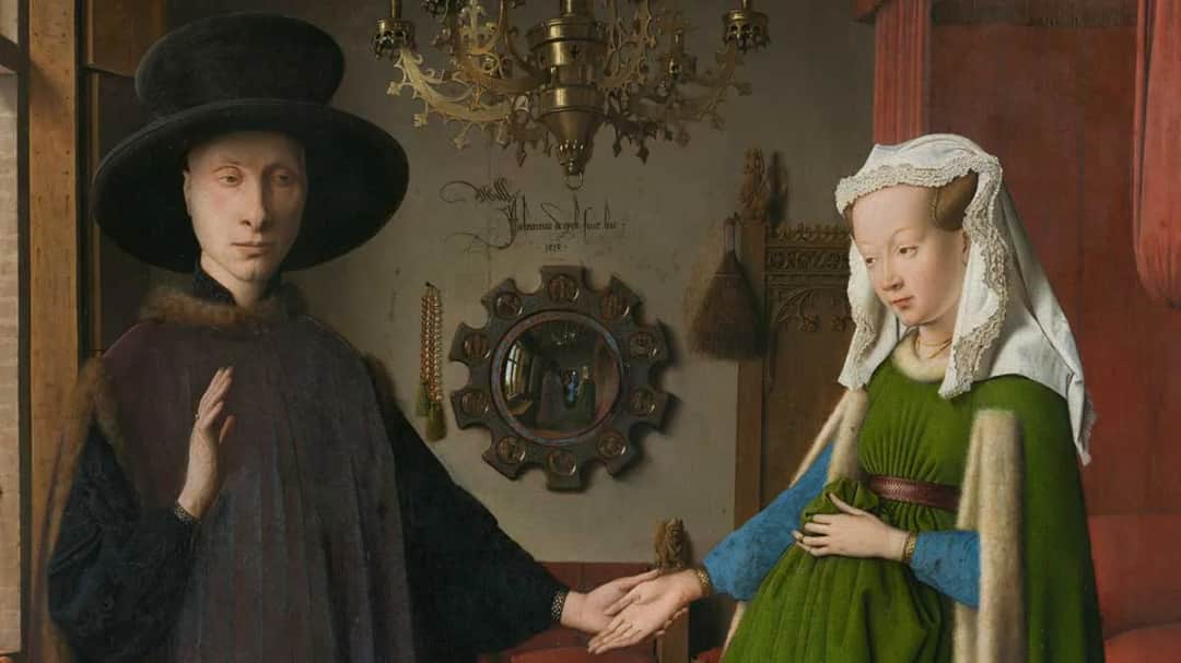 Jan van Eyck: dzieła i analiza "Portretu małżonków Arnolfinich", kontekst