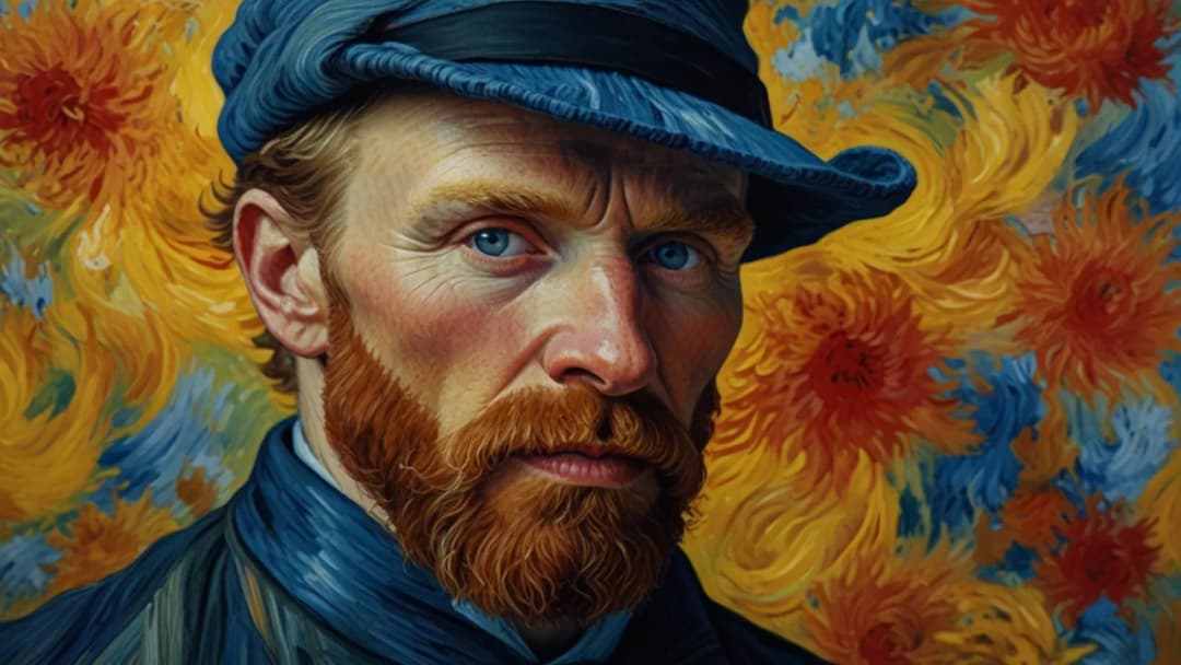 Portret van Gogha: autoportrety i styl w twórczości artysty