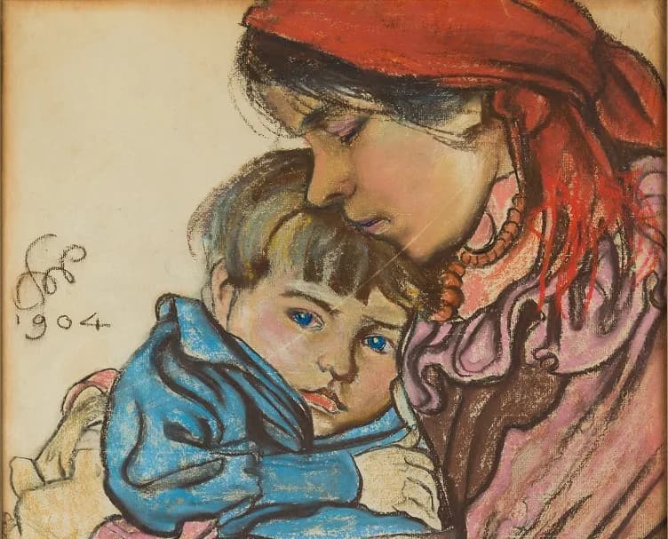 Los dzieci Wyspiańskiego: analiza tematyki w jego twórczości malarskiej